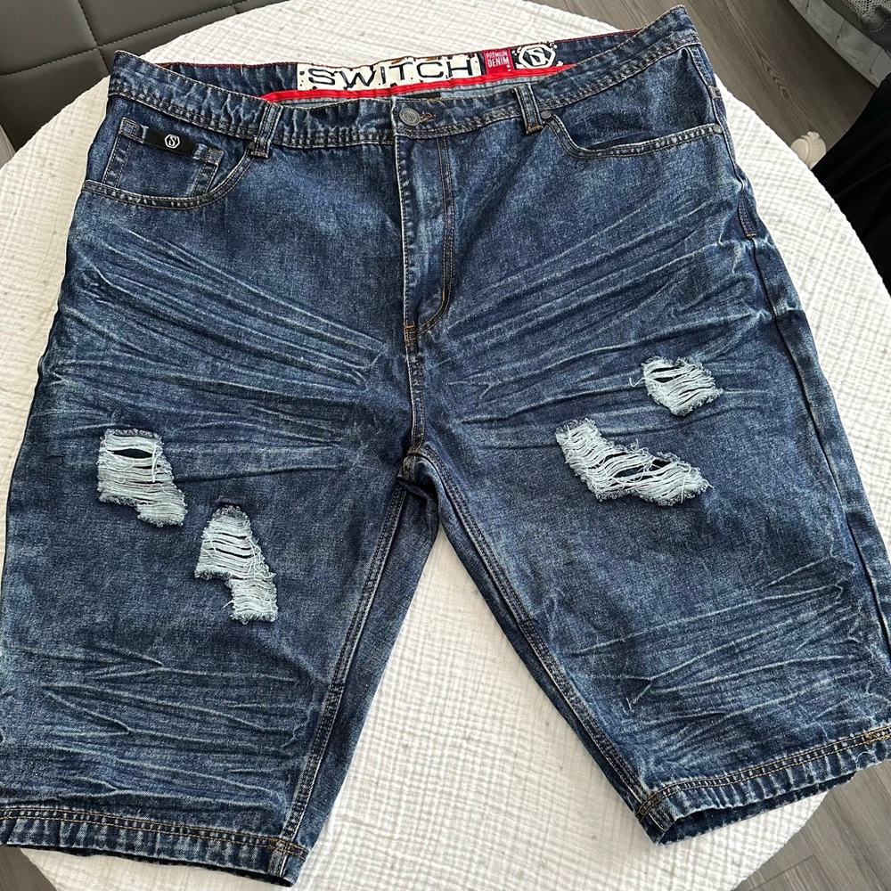 Switch Y2K Denim Shorts Size 42- Men | Color: Blue | Size: 42in.